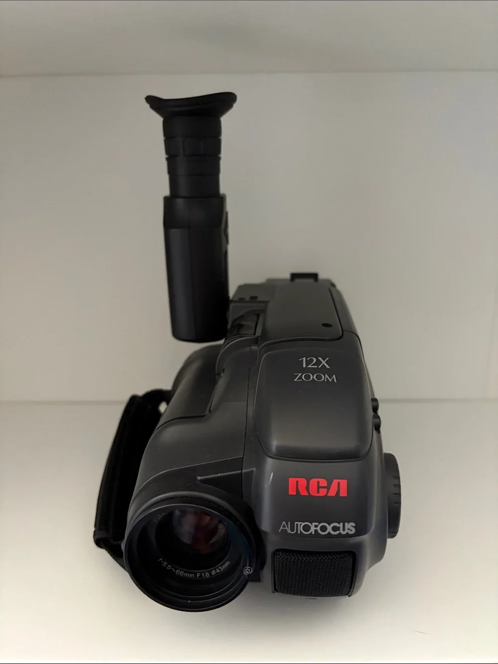 RCA Small Wonder VHS-C Camcorder in Dark Gray